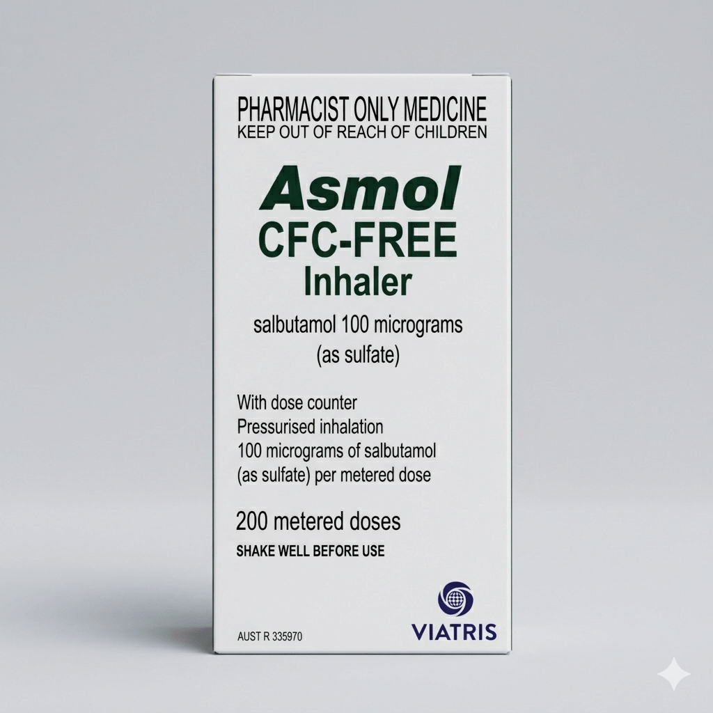 Asmol CFC-Free Inhaler